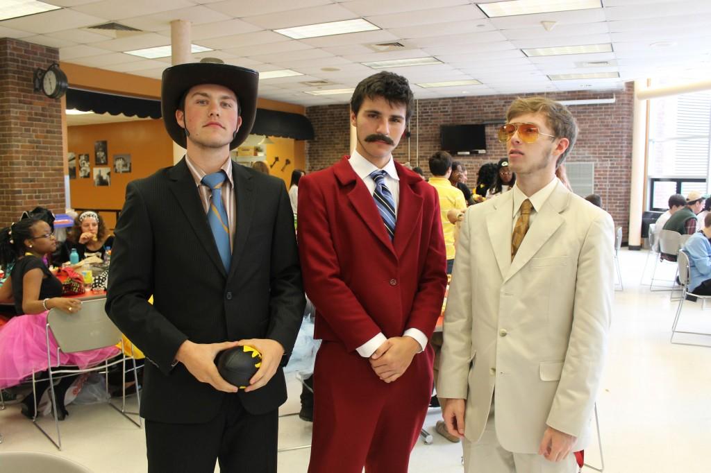 Manual suits up for Costume Day