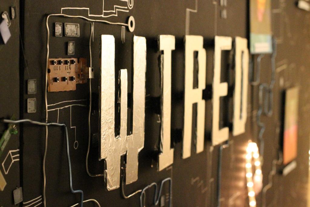 Final senior art show Wired opens at Manual