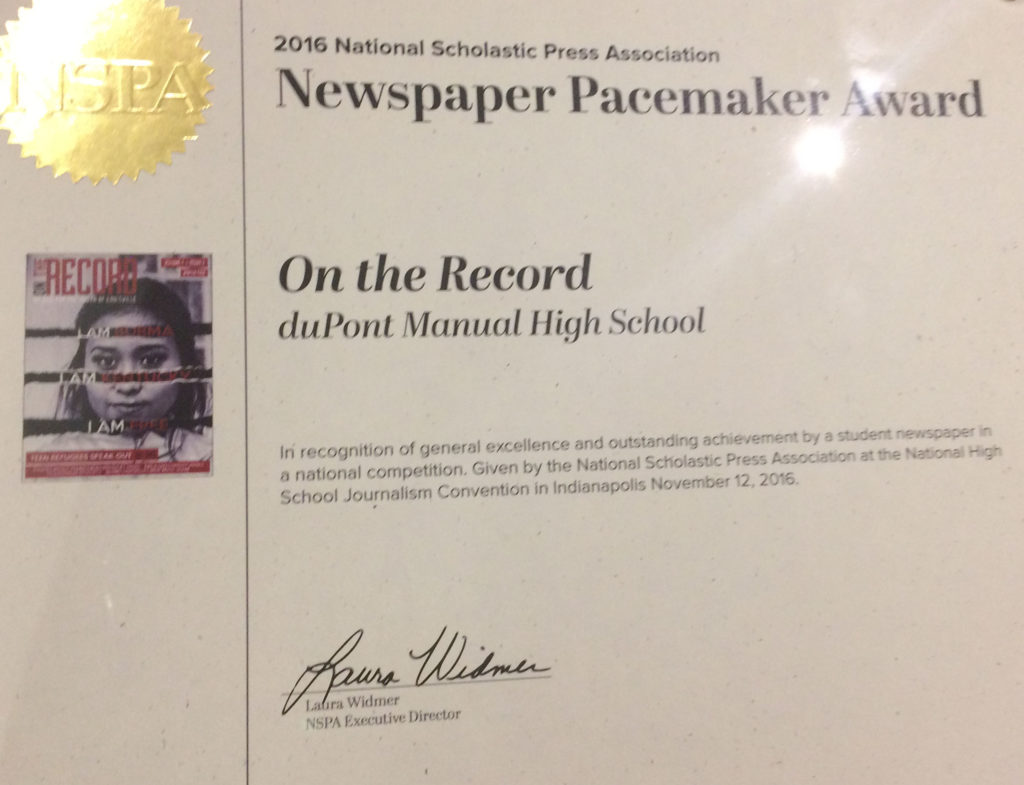 Students & publications win multiple awards at national journalism convention