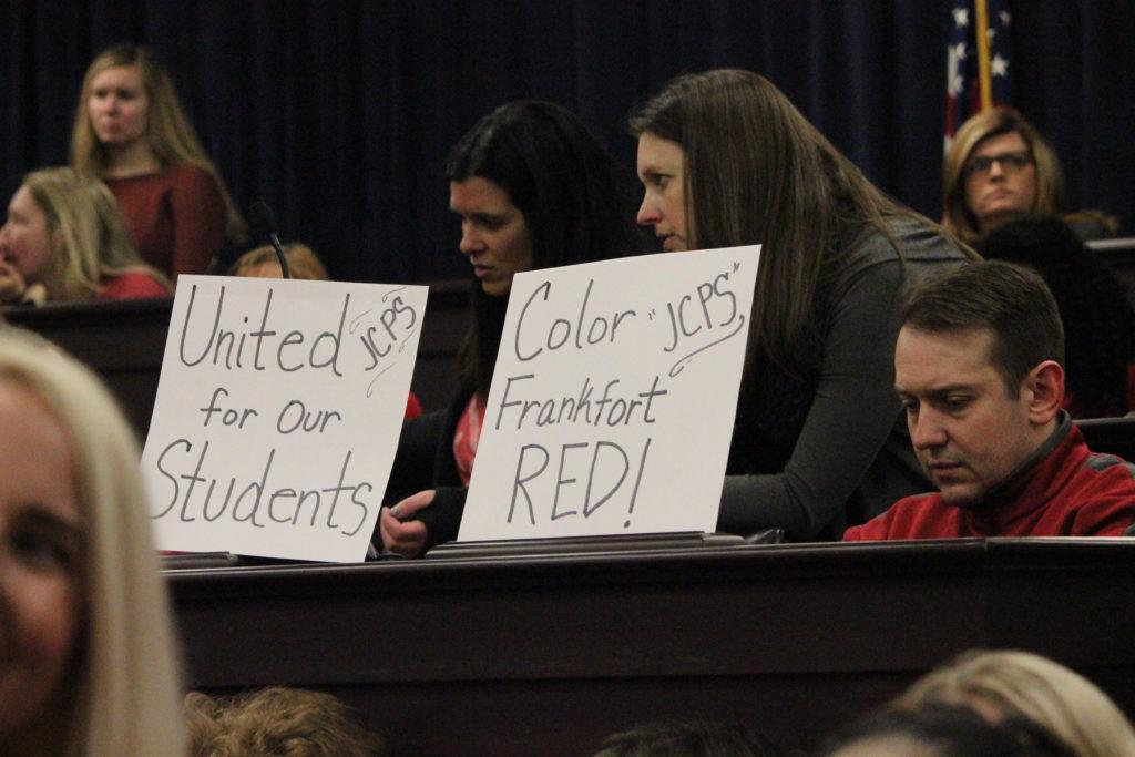 During+JCPSs+second+sick-out+of+the+year%2C+the+committee+passed+Senate+Bill+250+despite+teacher+protests+against+it.+