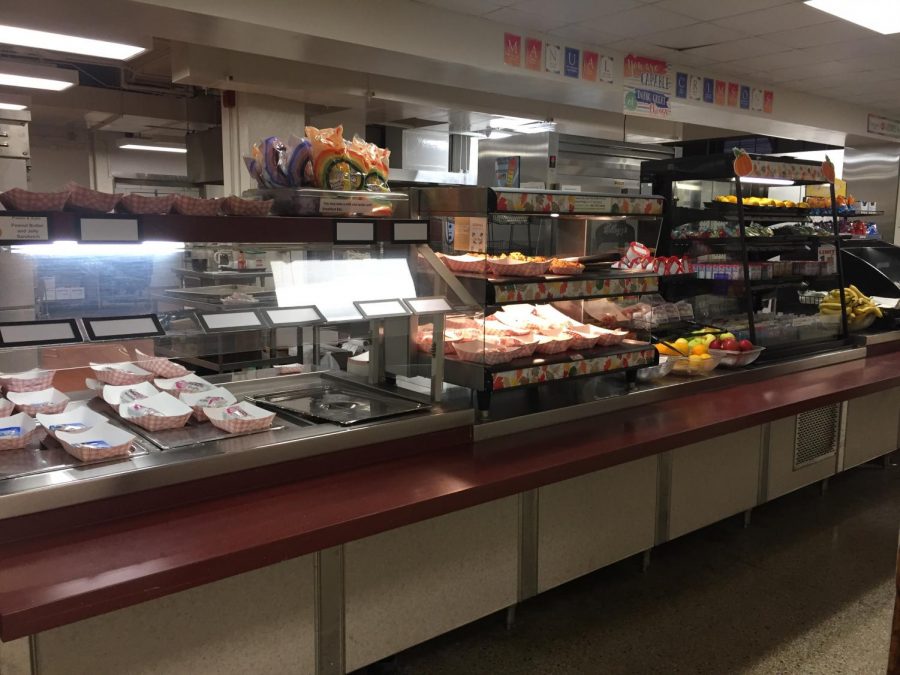 Manuals cafeteria staff works hard to provide nutritious and tasty food options