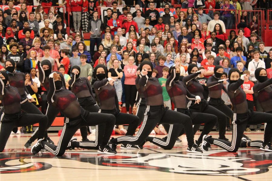 The Dazzlers finish off their segment strong.  Photo by Molly Gregory.