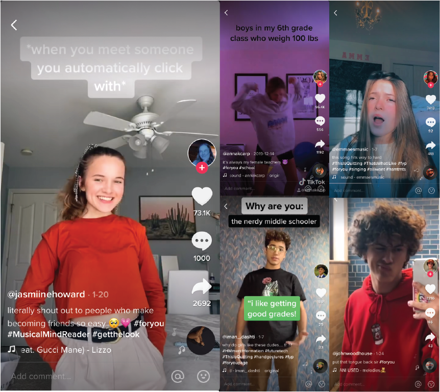 Manual is no stranger to the newest social media craze, TikTok. While many students scroll through the videos, a few label themselves as content creators.