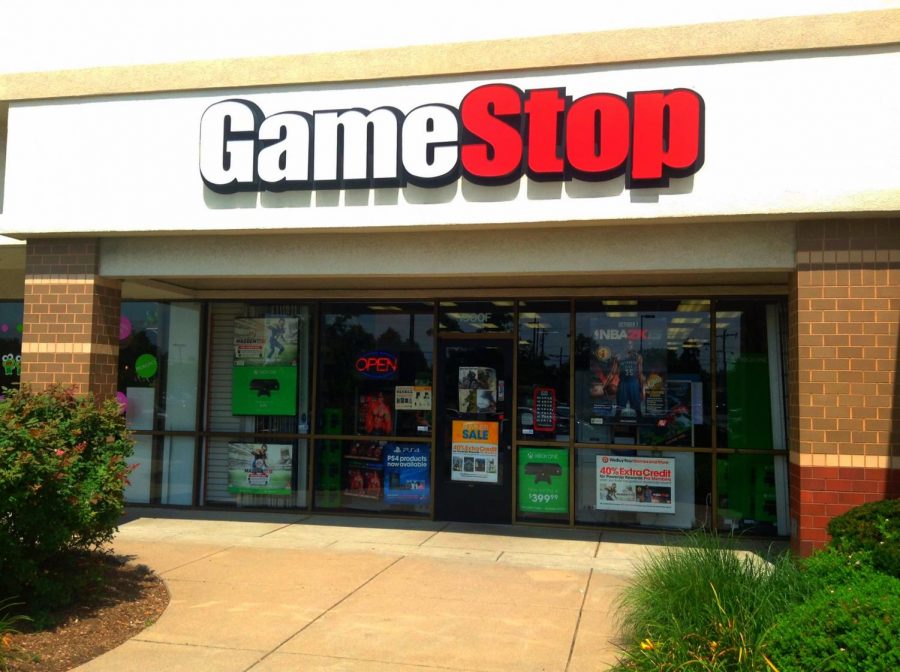 Storefront of GameStop in Manchester, CT photo taken by Mike Mozart via Flickr. 
