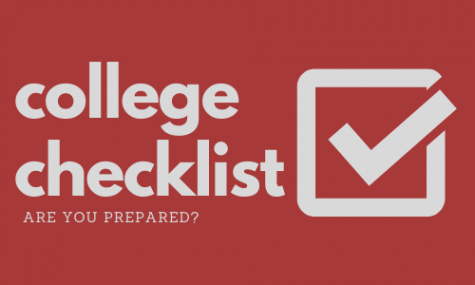 Get prepared to apply for college using these easy steps. Design by Macy Waddle. 