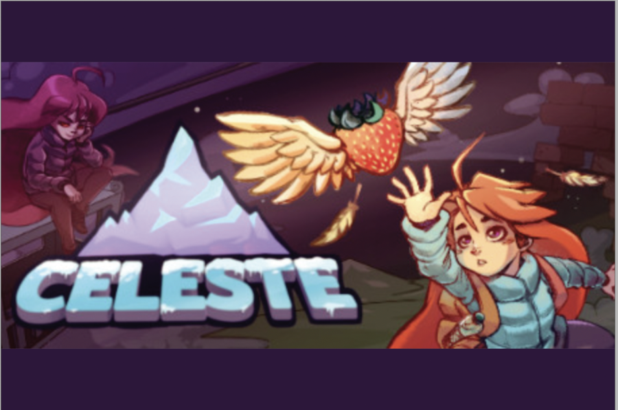 The Steam banner image for 2018 indie game Celeste.