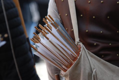Quivers like these are used often by Katniss throughout the novels. Photo by Paul Alnet on Unsplash