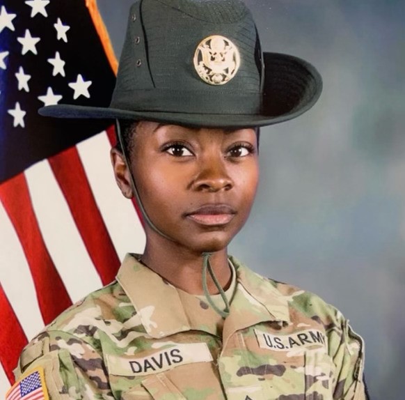 Staff Sergeant Tiffany Davis has served in the National Guard sicne she was 22. Photo courtesy of SSG Davis.