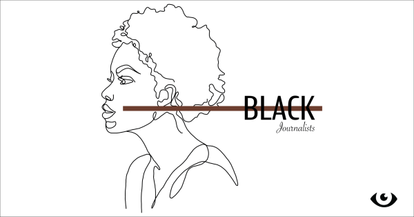 Black journalists have unique experiences in a predominately white industry. Design by Dia Cohen. 