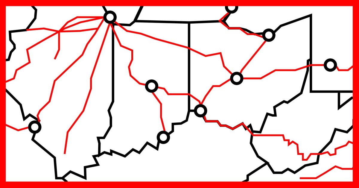 Further transportation endeavors to connect Louisville to other areas would benefit residents. Design by Aaron Ziegler. 