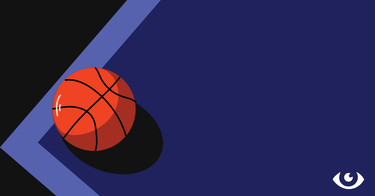 A+basketball+on+the+edge+of+a+court.+Design+by+Dia+Cohen