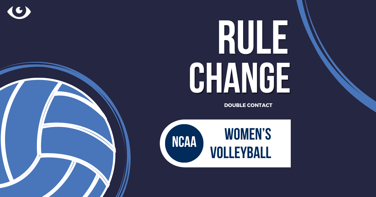 The NCAA introduced multiple changes to womens volleyball. Design by Emma Tucker