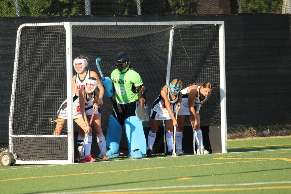 This past Thursday night, Manual’s JV field hockey team lost to Sacred Heart Academy, 7-0.