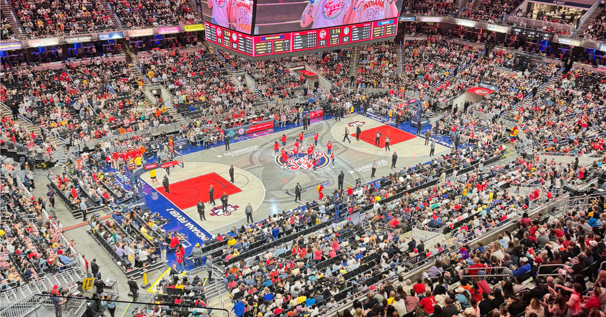 The Indiana Sky played the Chicago Sky on June 1, 2024. Photo by Lydia Adams