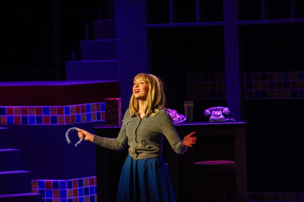 Bailey Evans (11, YPAS) sings in the musical.