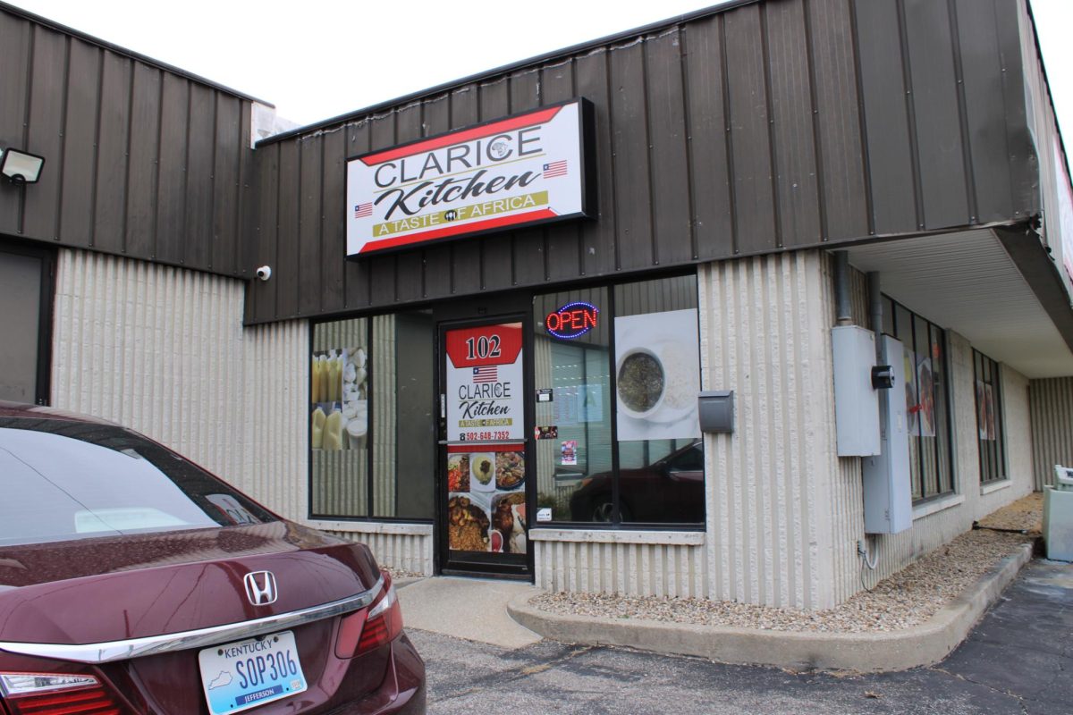 Clarice Kitchen, a small, local West African restaurant.