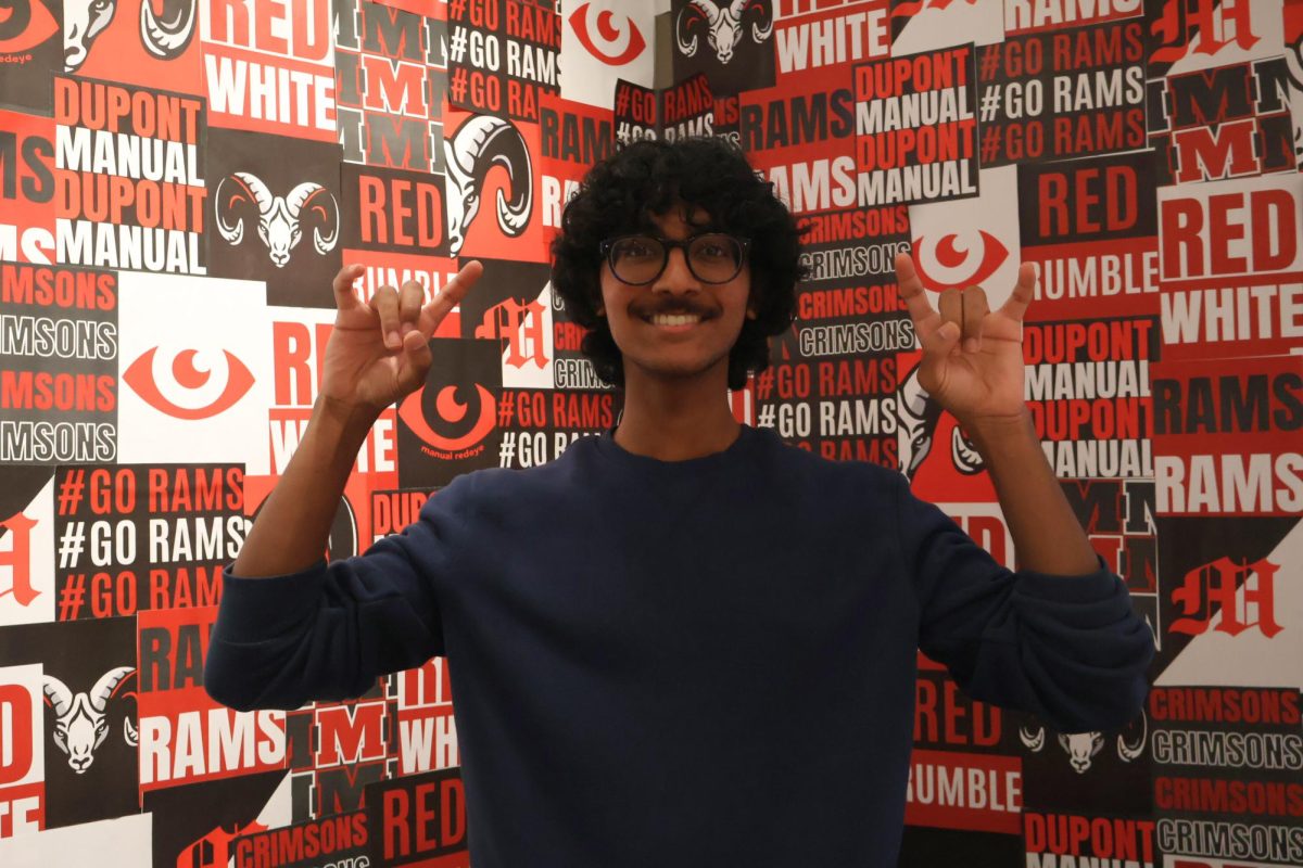Deepak Ramseh (12, MST) celebrates the connections and friendships he has made at Manual. 
