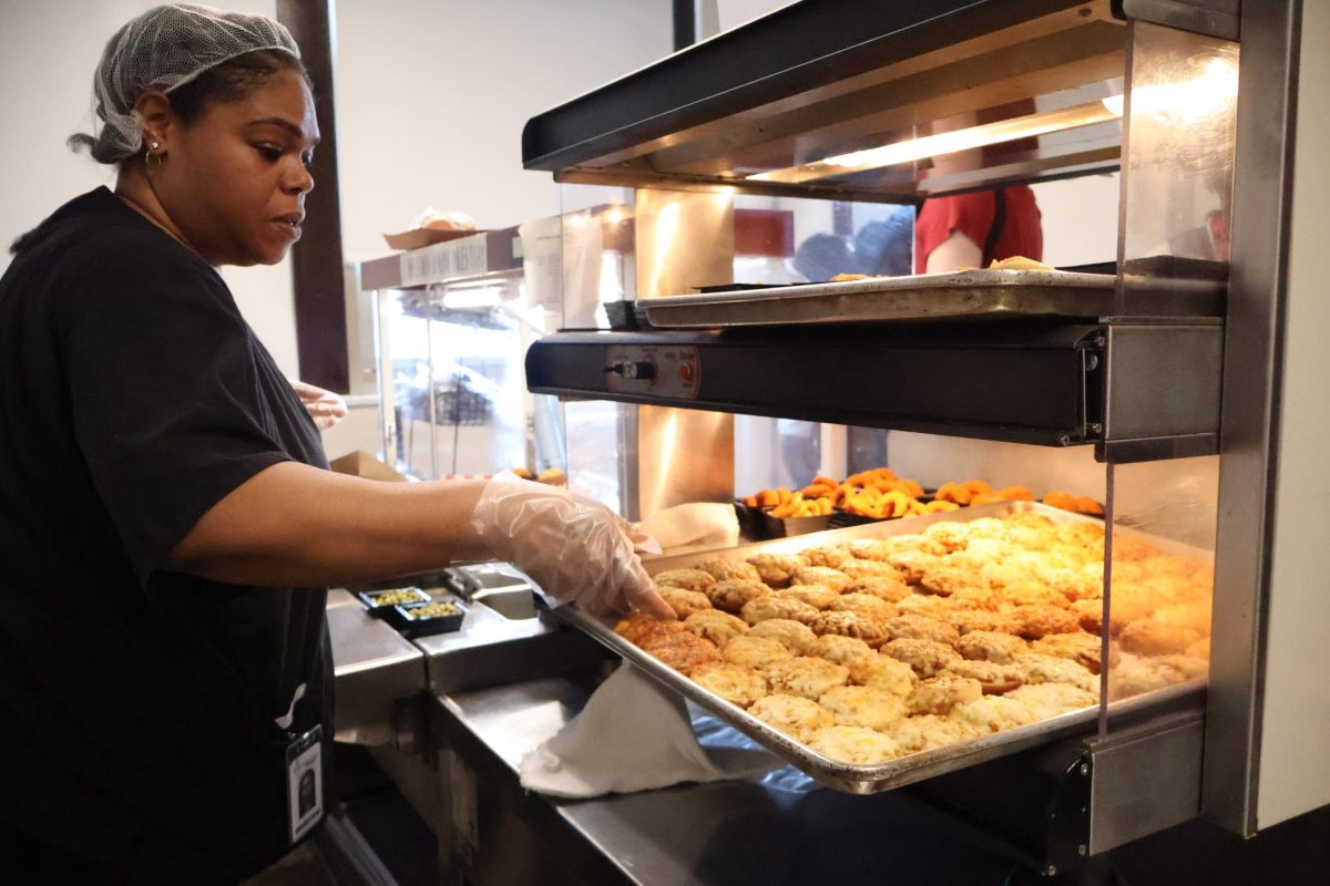 Manual's cafeteria staff serve and care for students every day.